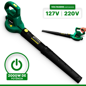Soprador de Folhas Gramas Elétrico 2000w Tekna B2000