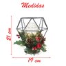 Decoração Lamparina Natal Enfeite Iluminado Natalino 21cm - 2
