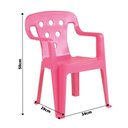 Ver imagem 6 de Cadeira Plástica Kids Mor - Rosa