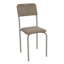 Ver imagem 2 de Conjunto de Mesa Completo com 6 Cadeiras Estofadas Cmc1024nk Kappesberg Crome