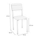 Ver imagem 4 de Conjunto de Mesa Completo com 6 Cadeiras Estofadas Cmc1024nk Kappesberg Crome