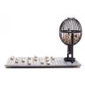 Jogo de Bingo de 75 Bolas Profissional Pequeno Nº1 com 300 Cart - 10