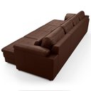 Ver imagem 7 de Sofá Retrátil 4 Lugares para Sala 379cm Dijon Couro Caramelo S07 - Mpozenato