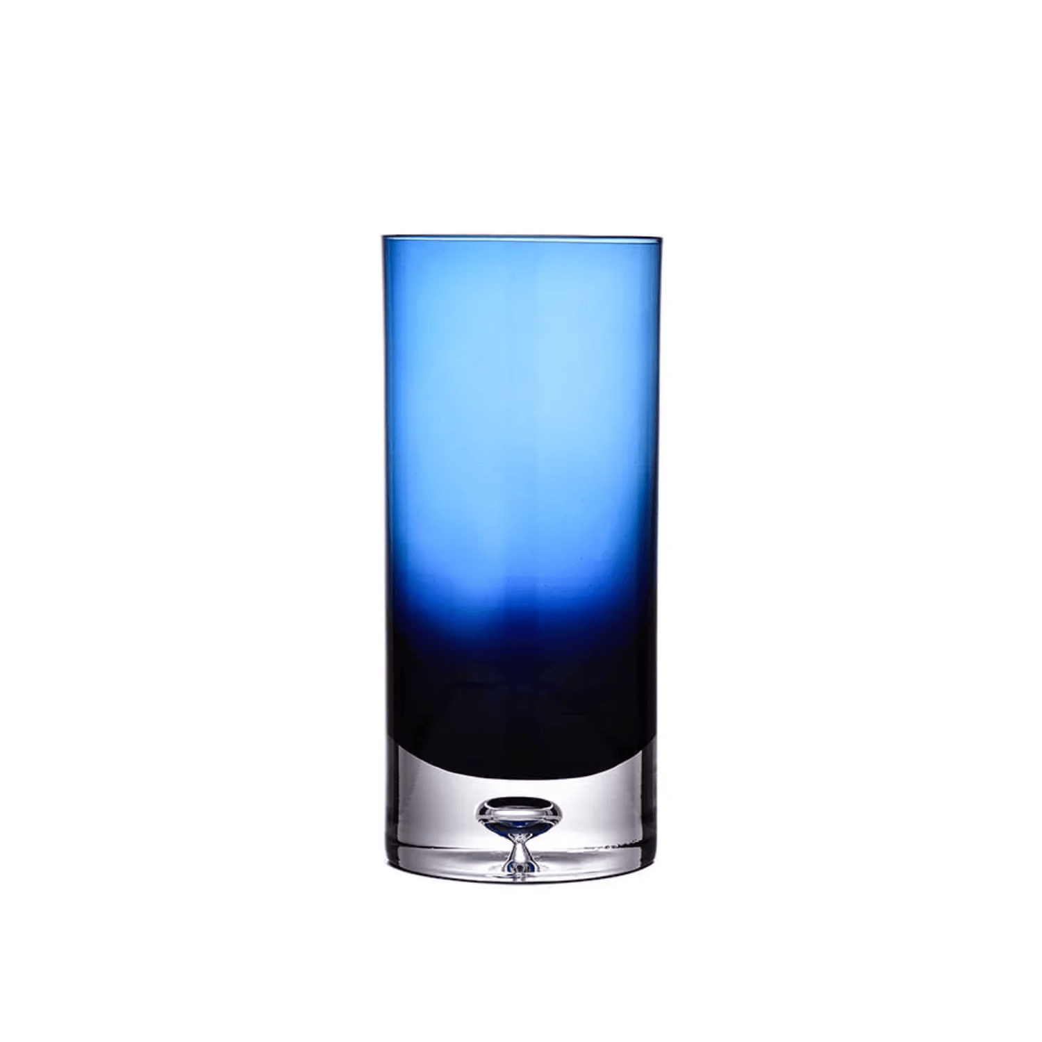 Conjunto 6 Copos em Vidro Azul 16cm Bj0005 Btc - 2