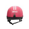 Capacete Coquinho Scooter Elétrica Bike Rosa Viseira - 2