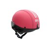 Capacete Coquinho Scooter Elétrica Bike Rosa Viseira - 3