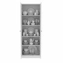 Ver imagem 2 de Cristaleira Sala de Jantar 2 Portas Vidro e 5 Prateleiras Graciela T02-D'Rossi