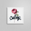 Ver imagem 2 de Quadro Decorativo Quadrado Calma 20x20cm:Madeira branca