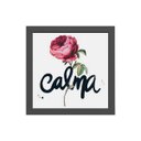 Ver imagem 1 de Quadro Decorativo Quadrado Calma 20x20cm:Madeira branca