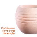 Ver imagem 4 de Jogo Vasos 3 Tamanhos Canela Bege Terrano