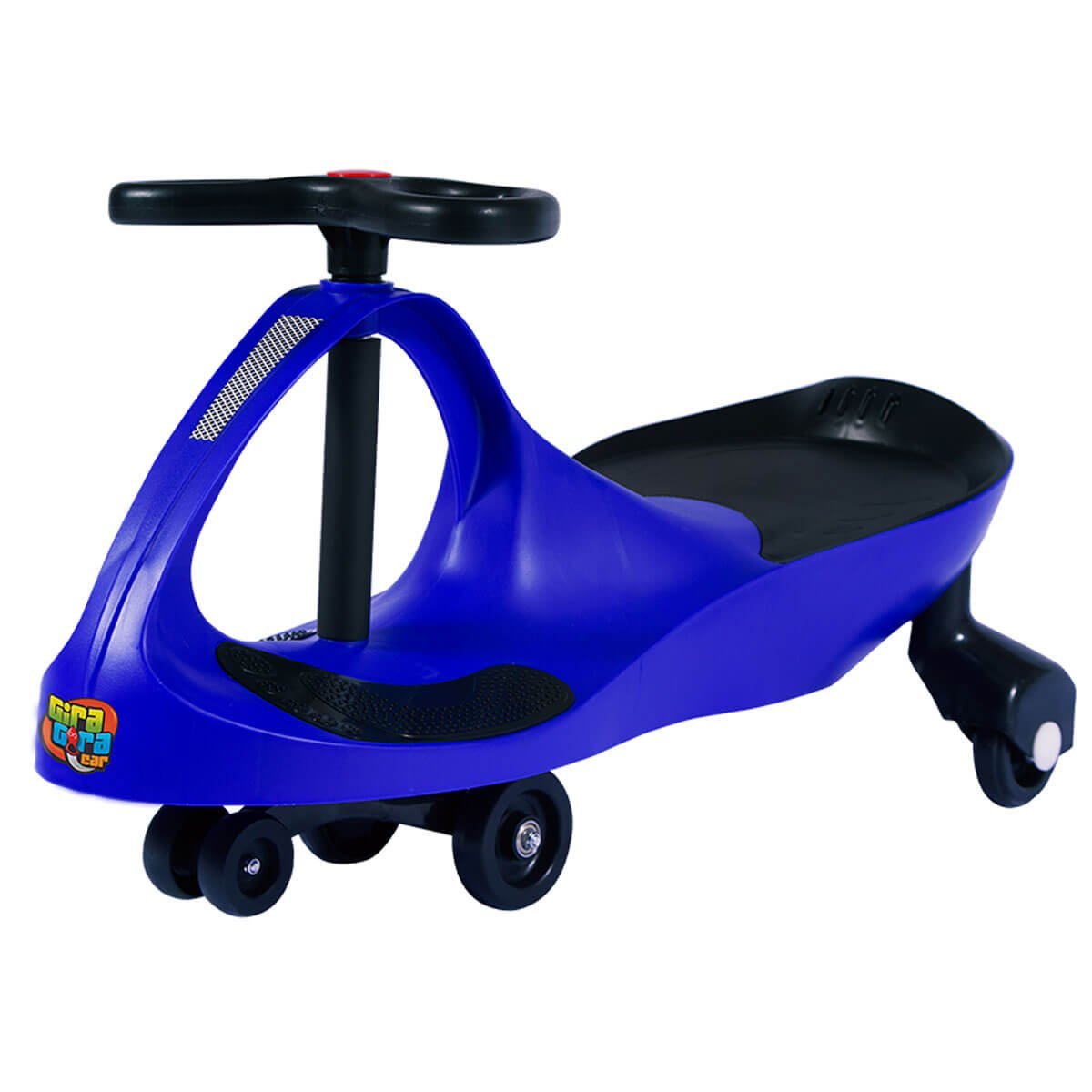 Carrinho Gira Gira Car Rolimã Manual Fênix Brinquedo Criança Suporta até 100kg Azul