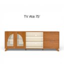 Ver imagem 5 de Rack Murano Tv 75 Cinamomo/off White