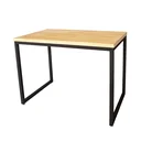 Ver mais imagens de Mesa De Escritório Industrial 100x60 cm Madeira E Ferro Pinus 30mm