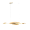 Ver imagem 1 de Pendente Moderno Dourado Led Luz Quente 3200k Bivolt