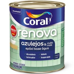 Epóxi À Base de Água Wandepoxy Acetinado 900ml Branco - 5208361 - Coral - 1
