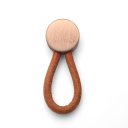 Ver imagem 1 de Puxador Fune Couro Marrom Vecchio Cobre Zp1795.648 Zen Design