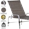3 Espreguiçadeiras e Mesa para Piscina, Área, Varanda Trama Original - 6