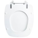 Ver imagem 5 de Tampa Vaso Sanitário Madeira Laqueada Amarilis Branco para Bacia Fiori