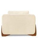 Ver imagem 6 de Kit 2 Poltronas Para Sala de Estar Lottus Linho Pés Castanho - Pallazio Bege