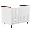 Ver imagem 4 de Dormitório Alice Guarda Roupa, Cômoda 3 Gavetas, Berço Branco - PR Baby