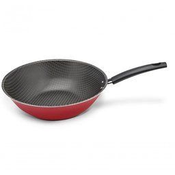 Frigideira Wok 28 Vermelha Antiaderente Multiflon 51128 - 1