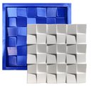 Ver imagem 3 de Conjunto 6 Formas 3d Gesso E Cimento Abs Azul 1mm