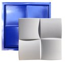 Ver imagem 2 de Conjunto 6 Formas 3d Gesso E Cimento Abs Azul 1mm