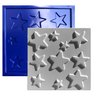 Conjunto 6 Formas 3d Gesso E Cimento Abs Azul 1mm  - 6