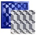 Ver imagem 5 de Conjunto 6 Formas 3d Gesso E Cimento Abs Azul 1mm