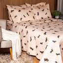 Ver imagem 2 de Cobre Leito Casal Basic Dupla Face 180 Fios 3 Peças