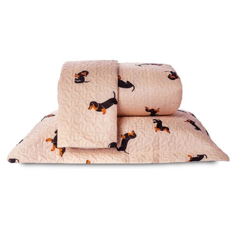 Cobre Leito Casal Basic Dupla Face 180 Fios 3 Peças