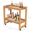 Ver imagem 3 de Carrinho Auxiliar Rodas Córdoba Pérola Preto