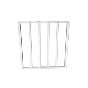 Grade De Proteção Em Alumínio Esquadrias Brasil 50X50Branco ESQUADRIAS BRASIL GRUPO VETX Grades de P