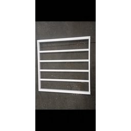 Grade De Proteção Em Alumínio Esquadrias Brasil 50X50Branco ESQUADRIAS BRASIL GRUPO VETX Grades de P - 2