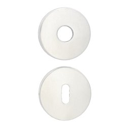 Jogo de Roseta 528 HAGA - Interna - Inox Escovada - 0533 - 1