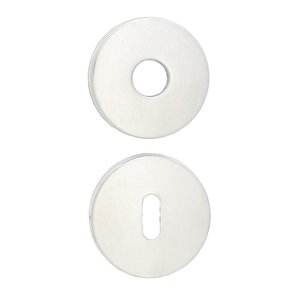 Jogo de Roseta 528 HAGA - Interna - Inox Escovada - 0533
