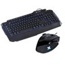 Teclado VX Gamer Hercules Led 3 Cores 1.8m Gt 200 + Mouse VX Gamer Icarus 3200 Dpi C/ Ajuste De Peso - 1