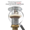 Ver imagem 2 de Válvula Lavatório 7/8" com Ladrão Cromada Rio - 1603crione