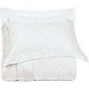 Ver imagem 1 de Kit Colcha3 Pçs Casal Altenburg Cetim 300 Fios Heritage 100% Algodão 230x260cm Branco