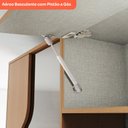 Ver imagem 7 de Cozinha Completa Venaly 13 Portas 2 Gavetas Vidro Reflecta Cinamomo/Off White - Henn