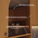 Ver imagem 5 de Cozinha Completa Venaly 13 Portas 2 Gavetas Vidro Reflecta Cinamomo/Off White - Henn