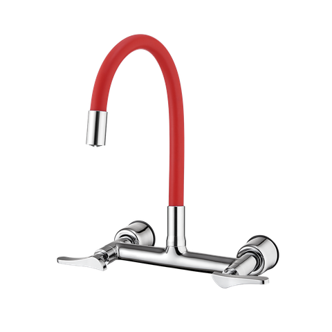 1258 Misturador Cozinha Parede Flex:red R27