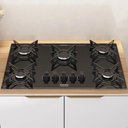 Ver imagem 2 de Cooktop 5 Bocas a Gás Itatiaia Electra Plus com Acendimento Automático Bivolt Preto