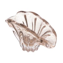 Porta Guardanapos de Vidro Italy Dourado 20cm X 8cm X 10cm - 3