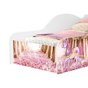 Ver imagem 5 de Cama Carro Juvenil Mdf 158x73 Cm 1154 Carruagem Decmade