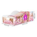 Ver imagem 3 de Cama Carro Juvenil Mdf 158x73 Cm 1154 Carruagem Decmade