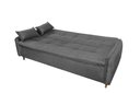 Ver imagem 3 de Sofá Cama Casal Reclinável Donna - Cinza light