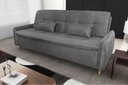 Ver imagem 4 de Sofá Cama Casal Reclinável Donna - Cinza light
