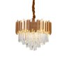 Lustre Pendente Blumenau Midas Redondo 55 E14 Bivolt U DOURADO - 1