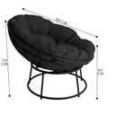 Ver imagem 2 de Cadeira Papasan com Almofada Impermeável Área Externa Acesse Móveis